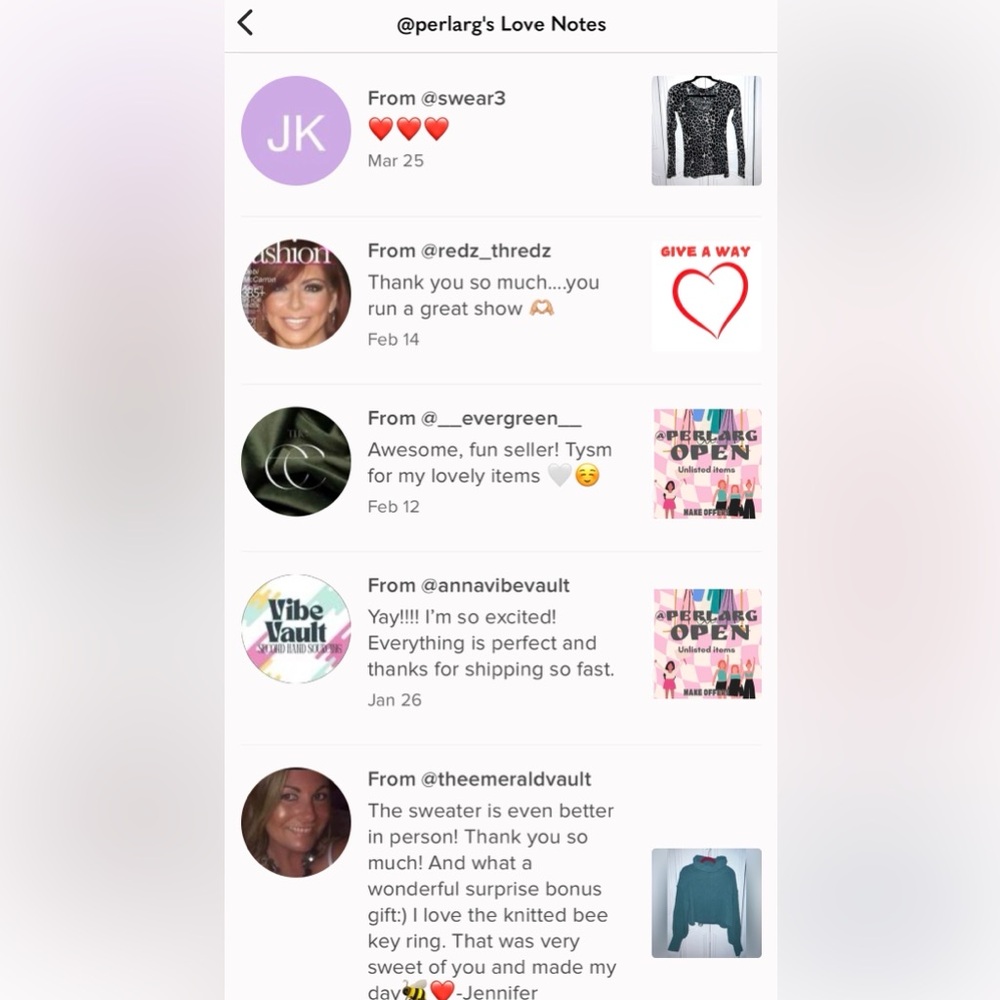 Meet your Posher,  ❤️Perla   Like this listing to get notified when I go lIVE ❤️ - Picture 6 of 11